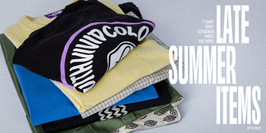 LATE SUMMER ITEMS｜monkey time