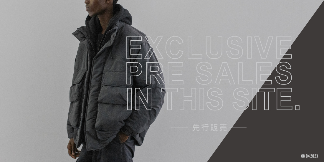 ＜monkey time＞ 2023 AUTUMN&WINTER  EXCLUSIVE PRE SALES