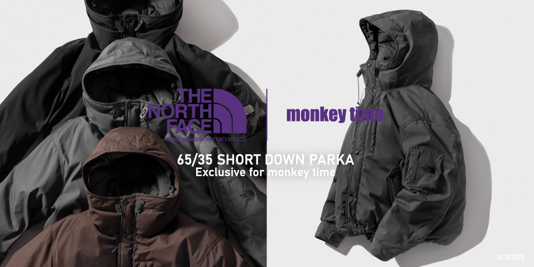 THE NORTH FACE PURPLE LABEL × monkey time
