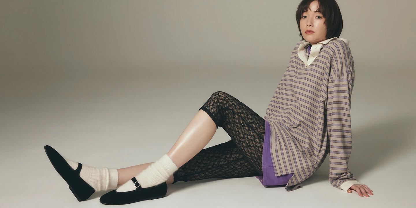 佐藤栞里とオデット エ オディール 秋を彩る、旬の靴
