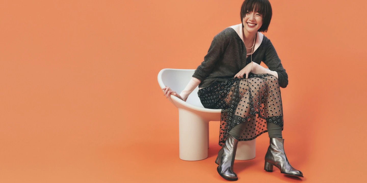 佐藤栞里とオデット エ オディール 秋を彩る、旬の靴