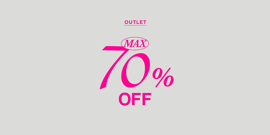 MAX70%OFF