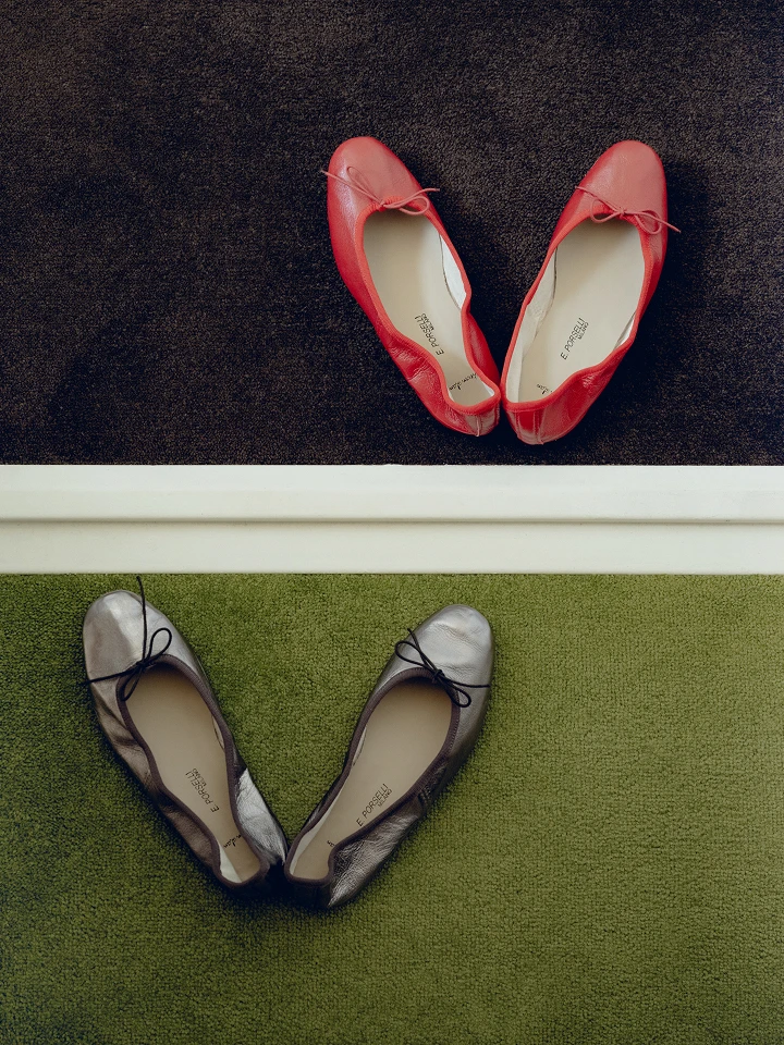 時空を知らないバレエシューズ。