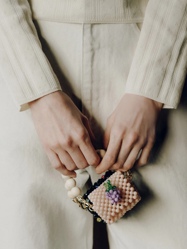 ビーズで奏でる構造美。