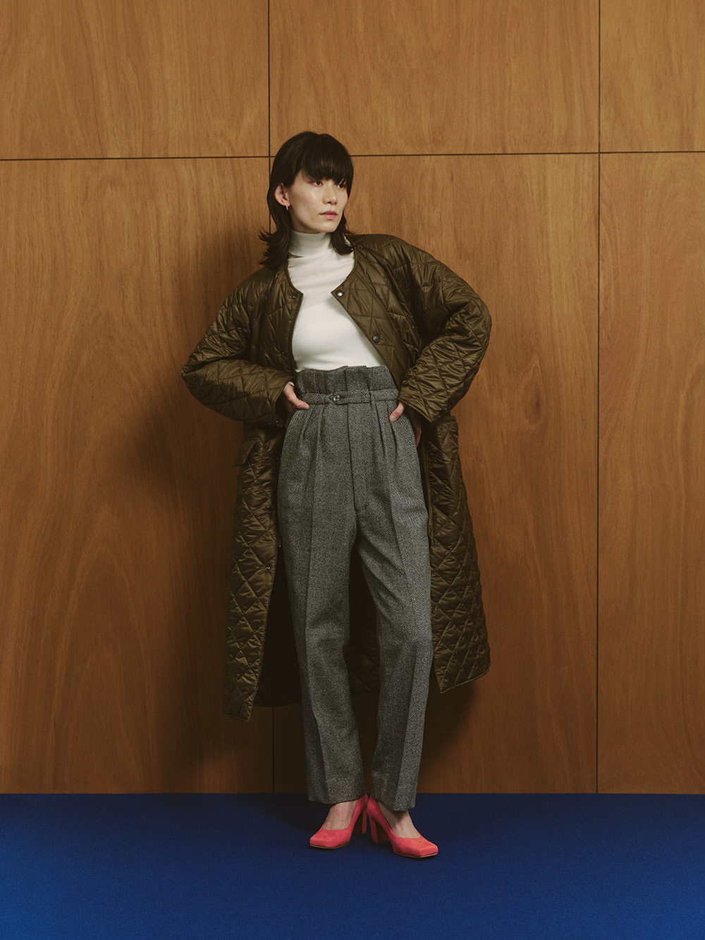 2 WAYS TO WEAR MY COAT オンオフ兼用アウター2WAY着回し 2 WAYS TO WEAR MY COAT オンオフ兼用アウター2WAY着回し