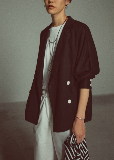 Dolman Sleeve Shirt Jacket