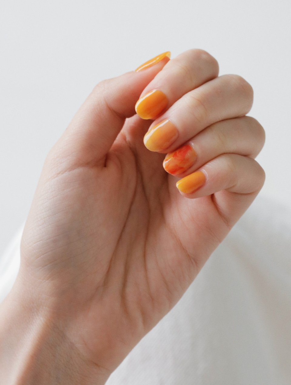 uka for UNITED ARROWS orange shine