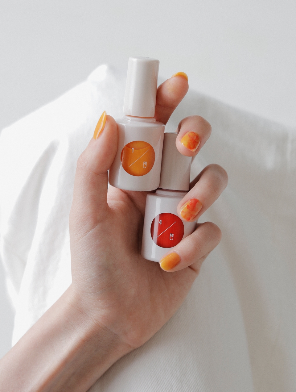 uka for UNITED ARROWS orange shine