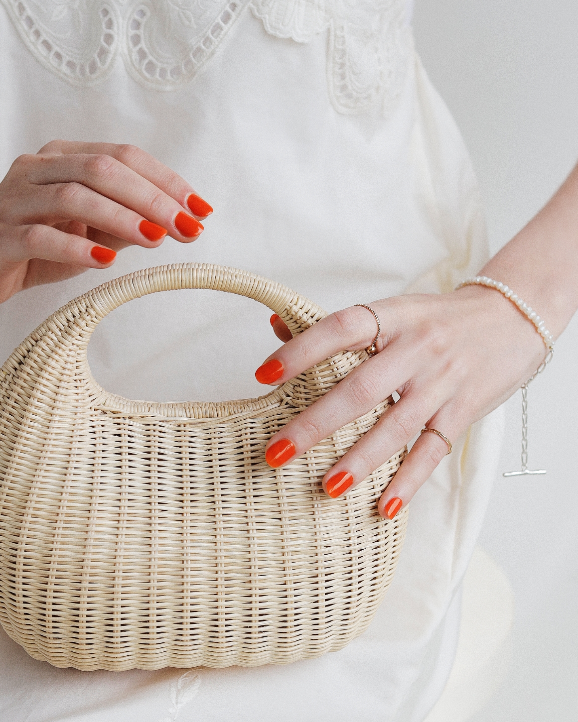 uka for UNITED ARROWS orange shine