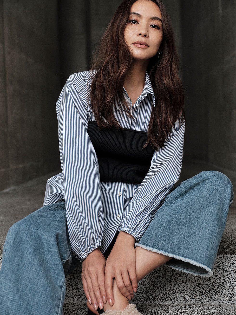 6PIECES WE LOVE! 滝沢眞規子が纏う、ユナイテッドアローズ 6PIECES WE LOVE! 滝沢眞規子が纏う、ユナイテッドアローズ