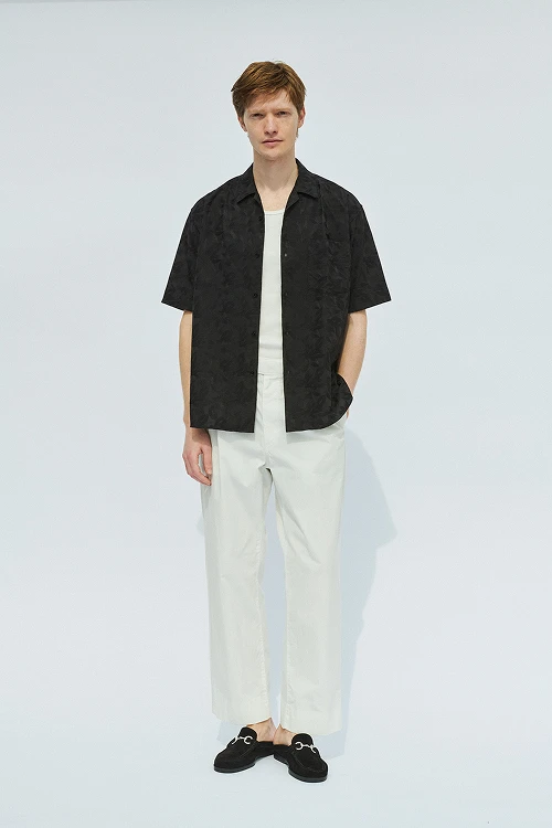 Patterned Cotton Shirt