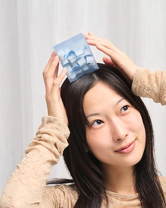 SORAさんとDEEP CLEAR FACE WASH POWDER