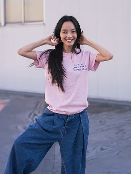 T-shirt: YEAH RIGHT NYC for UNITED ARROWS