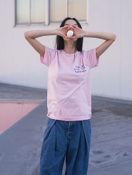 T-shirt: YEAH RIGHT NYC for UNITED ARROWS