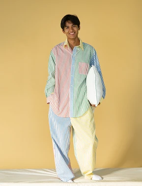 Shirt, Pants: BROOKS BROTHERS for UNITED ARROWS