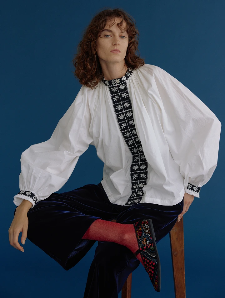 Blouse by dahl’ia for UNITED ARROWS