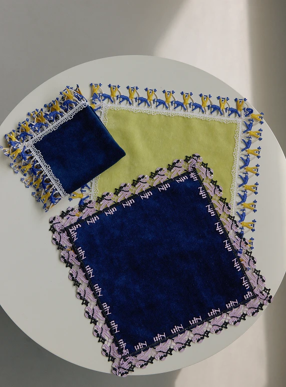 Handkerchief by Chikazawa Lace for UNITED ARROWS
