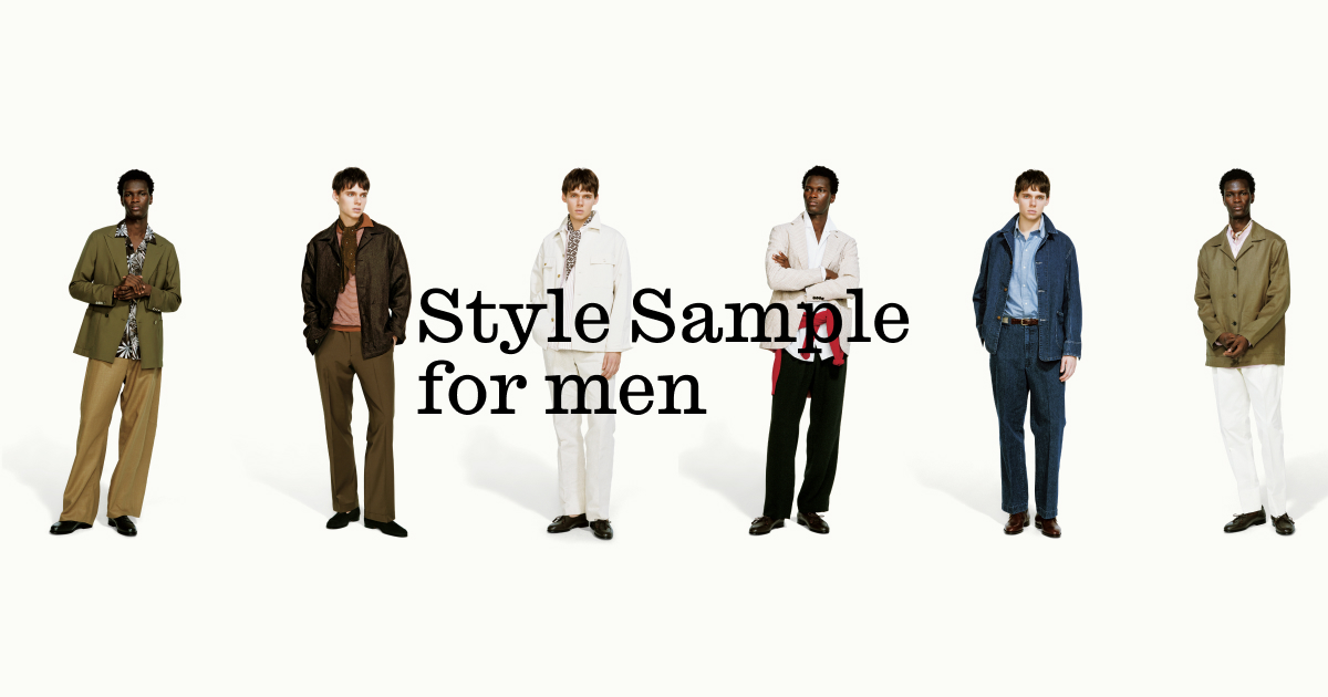 Style Sample for MEN UNITED ARROWS 2026SS｜ユナイテッドアローズ