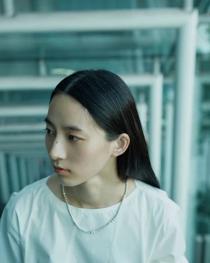 (01) FLOWER JACQUARD 2TUCK WIDE PANTS