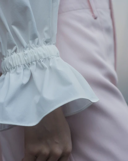 (03) GLOSSY BAKER PANTS