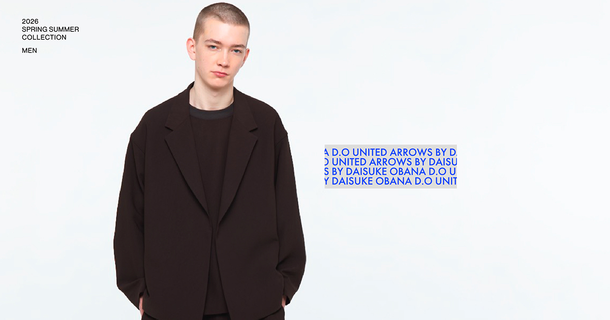 D.O UNITED ARROWS BY DAISUKE OBANA 2026SS| ユナイテッドアローズ