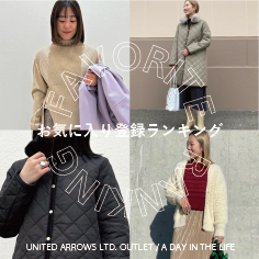 お気に入り登録ランキング【A DAY IN THE LIFEウィメンズ】