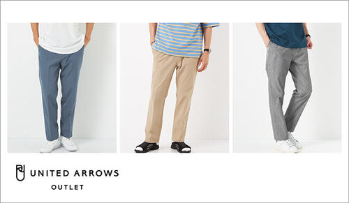 楽なのにきちんと見え イージーパンツ for MEN