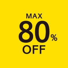 MAX80%OFF