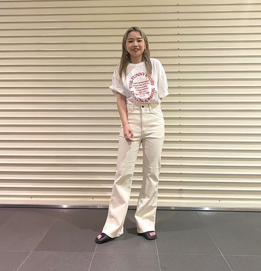 Beauty Youth Blog ホワイトデニムの着回しコーディネート