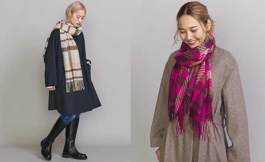 Beauty Youth Blog コーデの主役になるぬくぬくストール