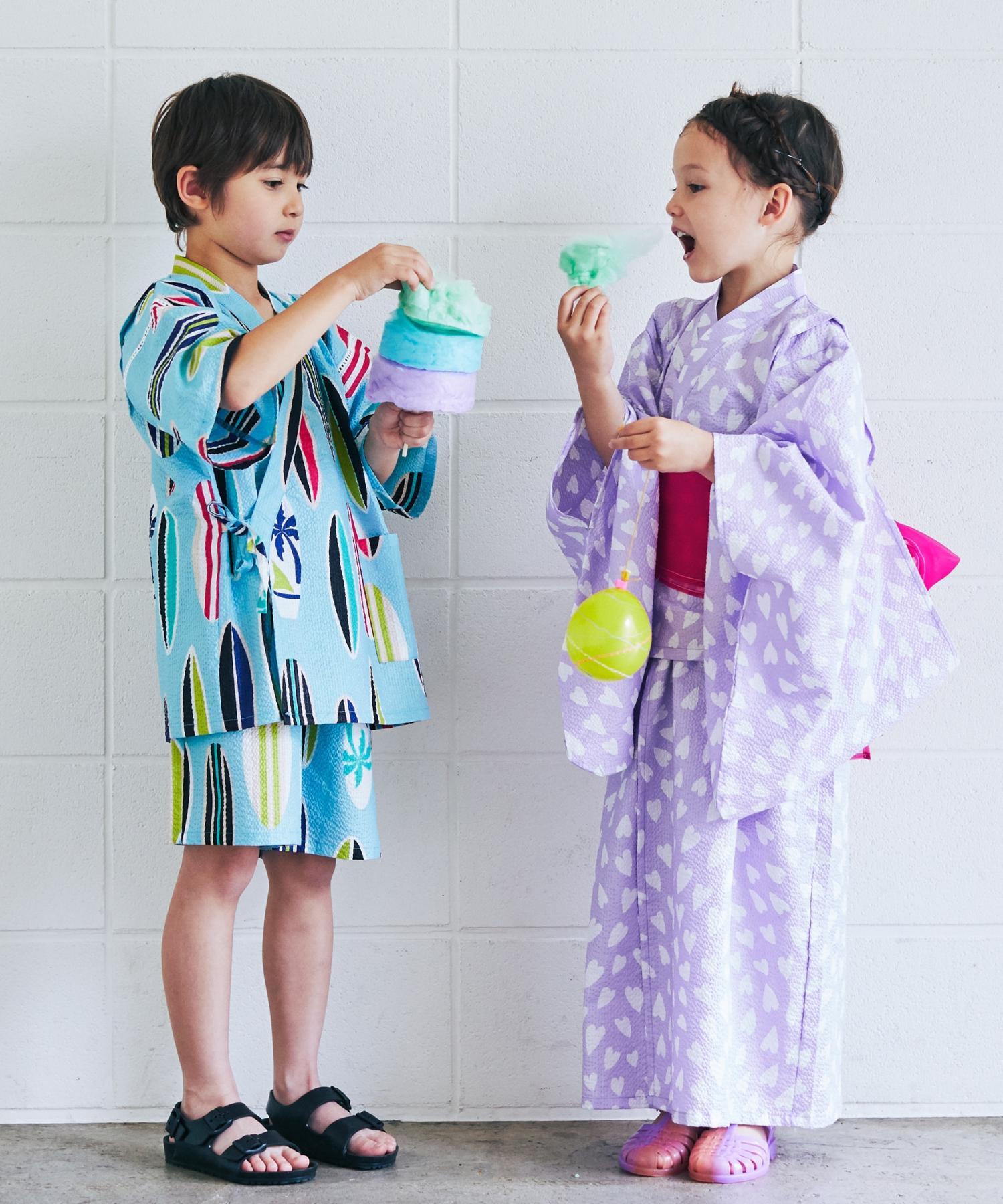 Green Label Relaxing ニュース キッズ 18 Summer 浴衣 甚平 コレクション Green Label Relaxing ニュース キッズ 18 Summer 浴衣 甚平 コレクション