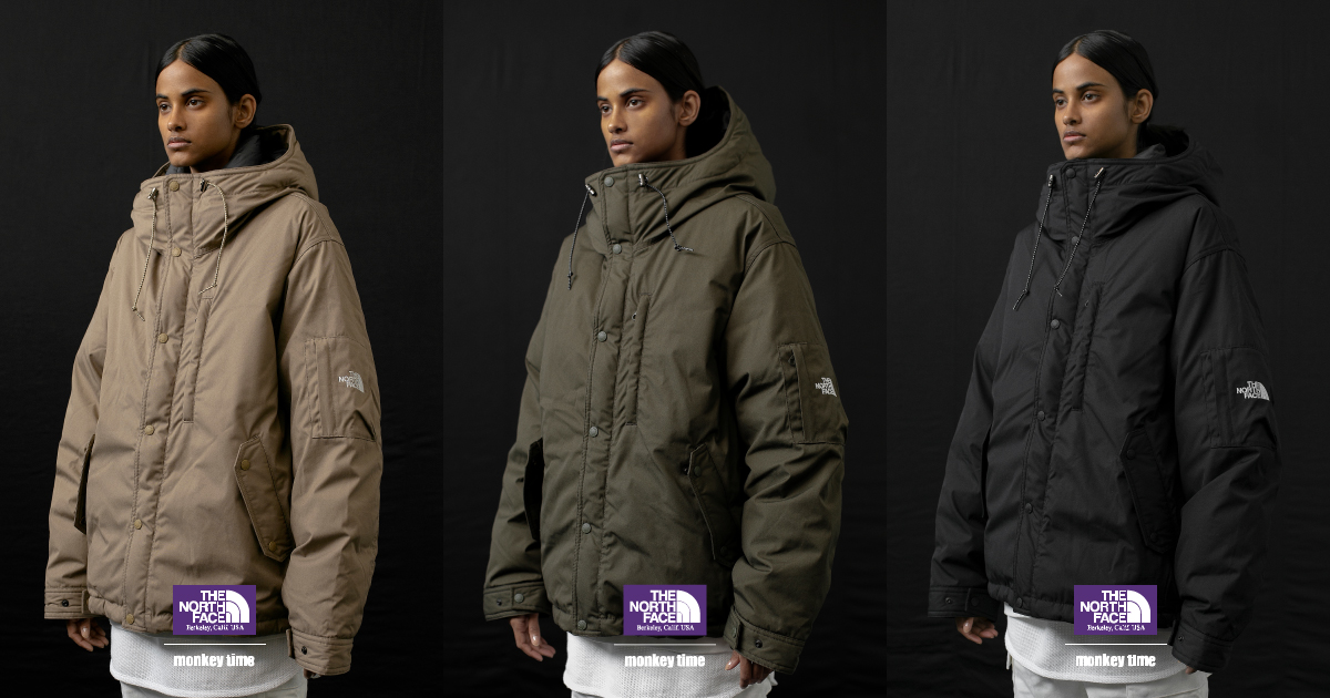 THE NORTH FACE PURPLE LABEL> 65/35 MOUNTAIN SHORT DOWN PARKA ...