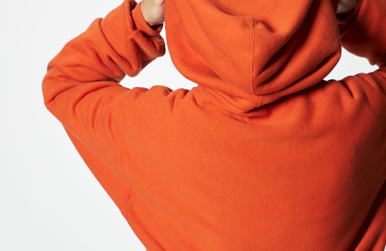 BLUE / Cotton Hoodie