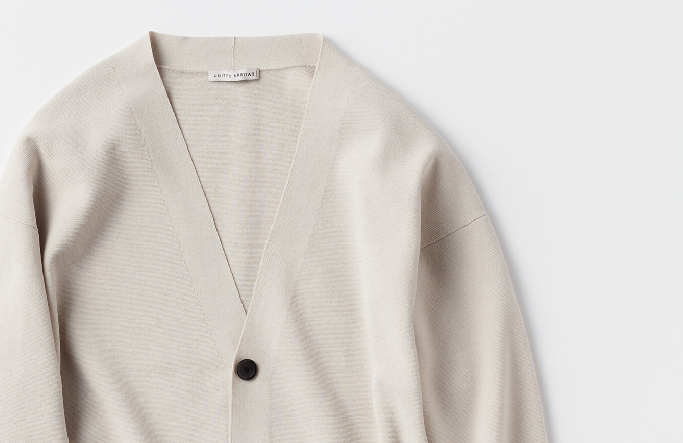 UNITED ARROWS / Milano Ribbed Cardigan