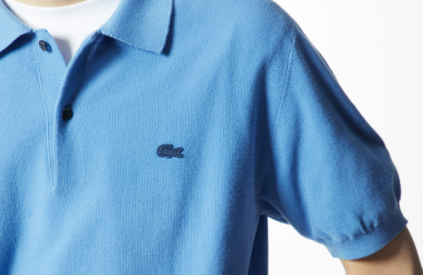 LACOSTE / Knit Polo Shirt