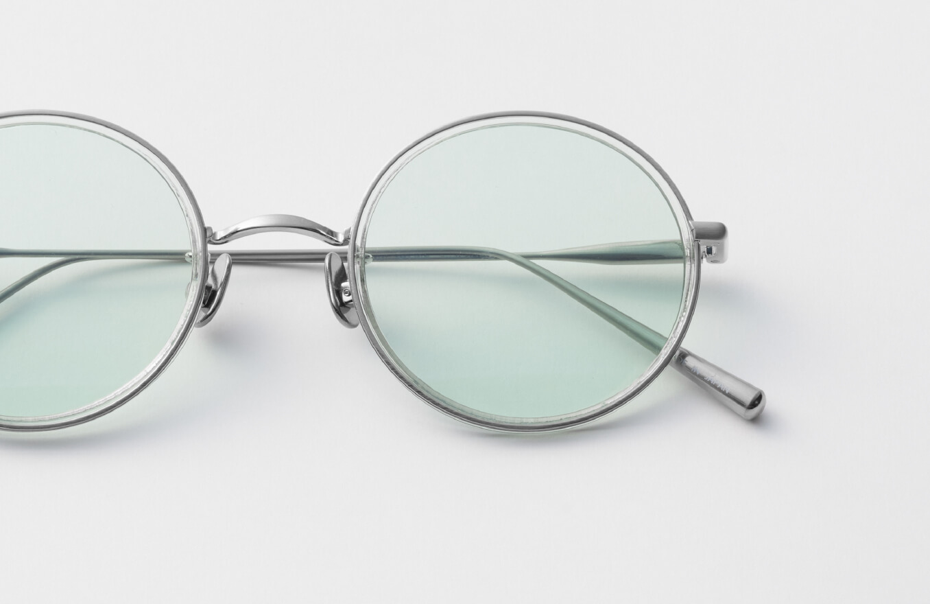 BLANC / Round-Frame Sunglasses