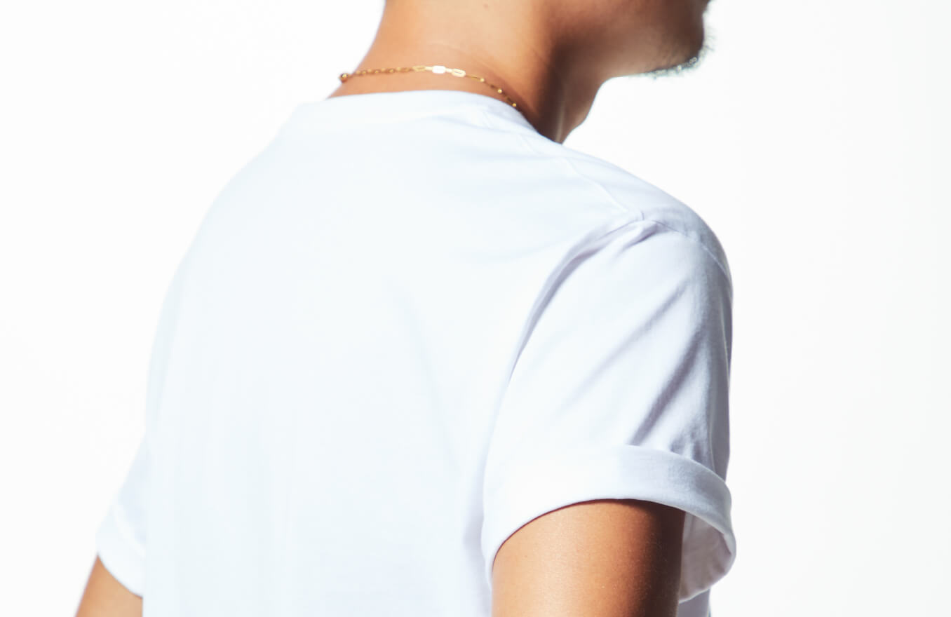 JOHN SMEDLEY / Suvin Cotton T-Shirt