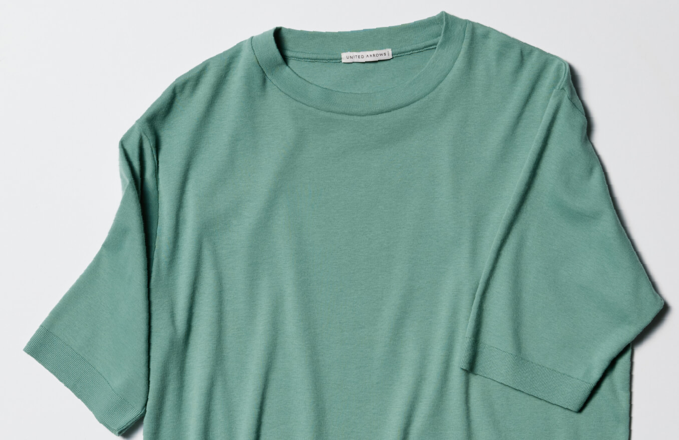 xxUNITED ARROWSx / Cotton Knit T-Shirt