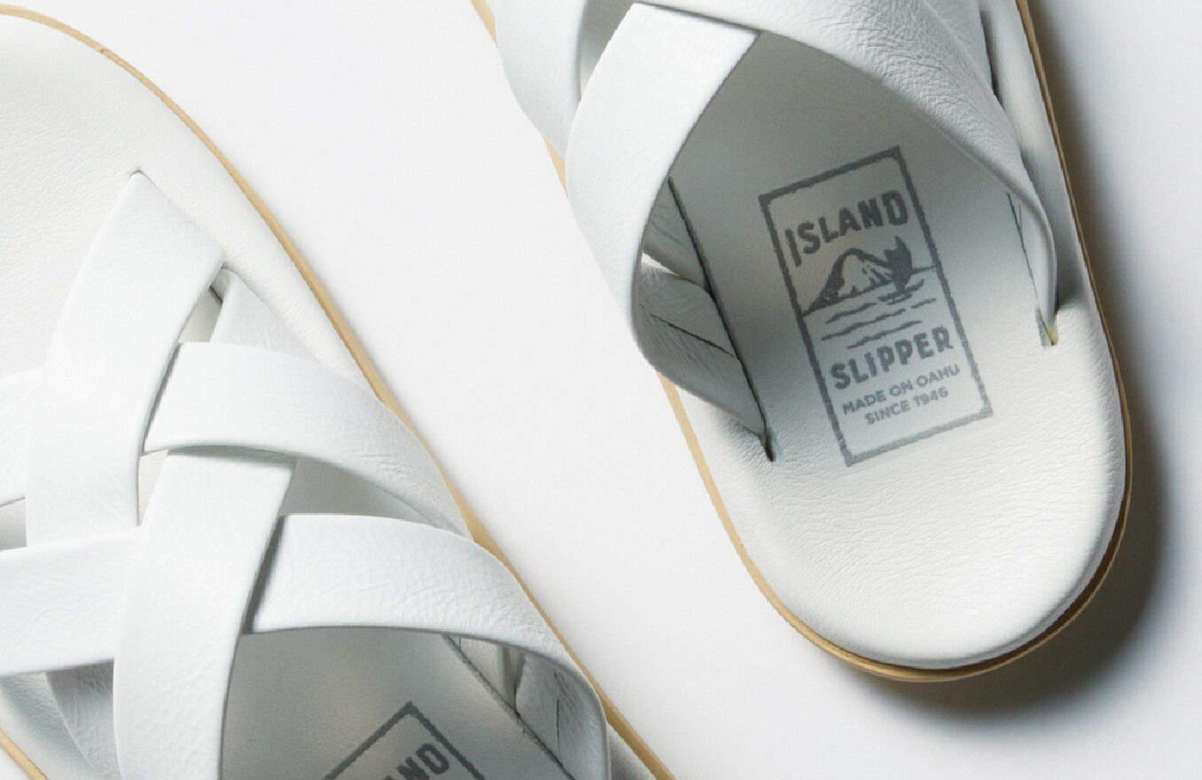 ISLAND SLIPPER / Woven Leather Sandals