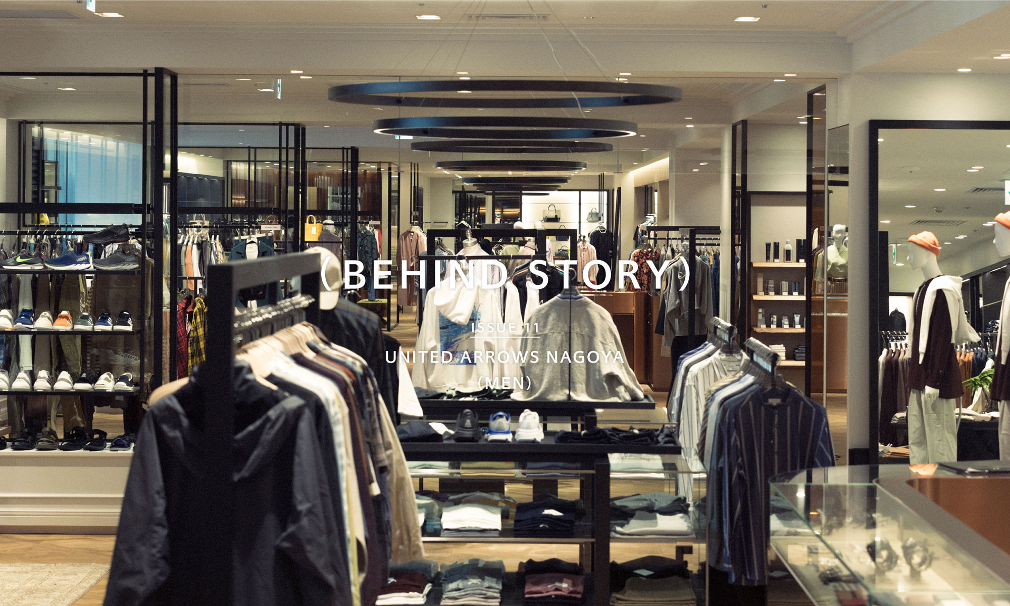 (BEHIND STORY) ISSUE 08 UNITED ARROWS KOBE SANNOMIYA(MEN)