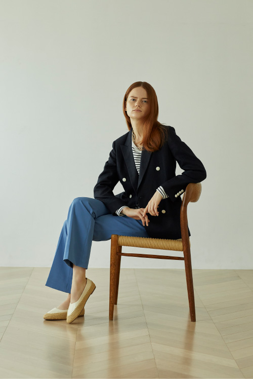 Twill Flare Pants