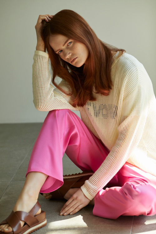 Satin Easy Pants