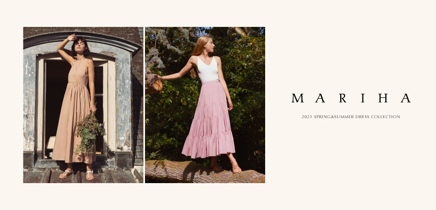 Mariha 21 Spring Summer Dress Collection United Arrows News