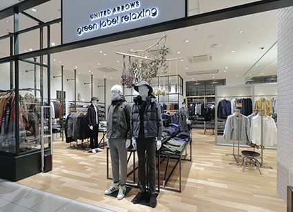 ユナイテッドアローズ グリーンレーベル リラクシング 金沢フォーラス店